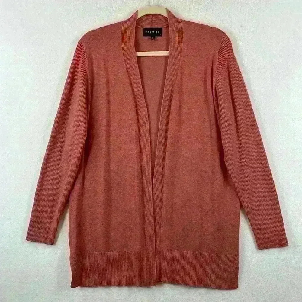 Premise Cardigan Sweater Women’s XL Peachy Pink